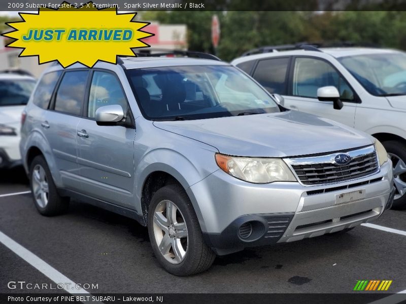 Spark Silver Metallic / Black 2009 Subaru Forester 2.5 X Premium