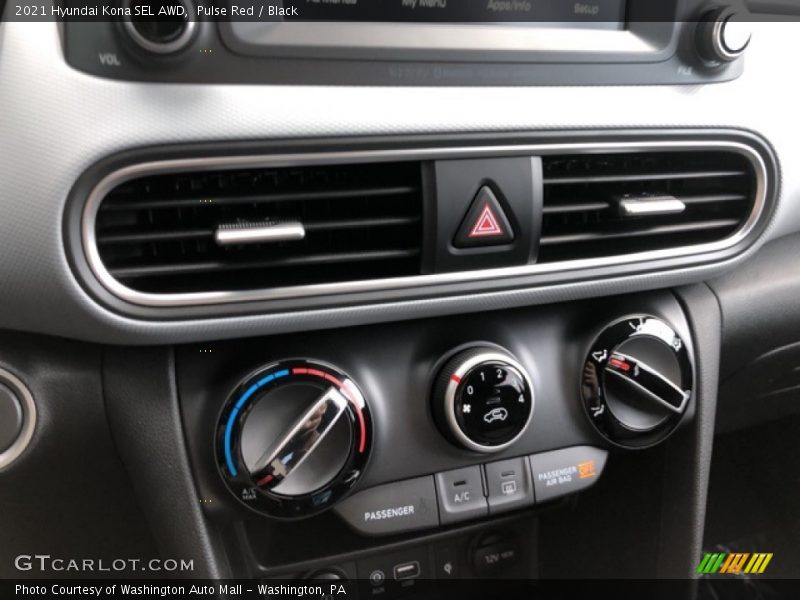 Pulse Red / Black 2021 Hyundai Kona SEL AWD