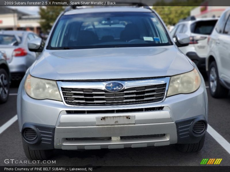 Spark Silver Metallic / Black 2009 Subaru Forester 2.5 X Premium