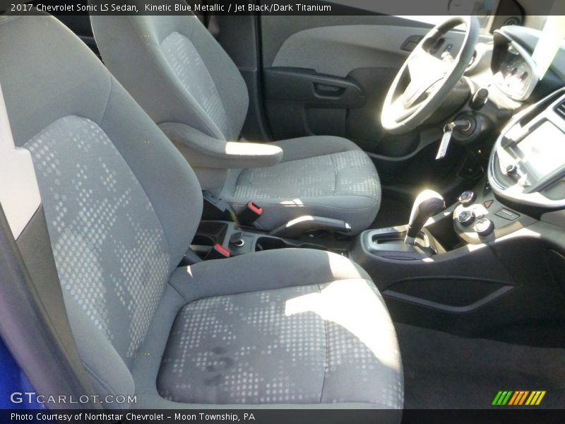 Kinetic Blue Metallic / Jet Black/Dark Titanium 2017 Chevrolet Sonic LS Sedan