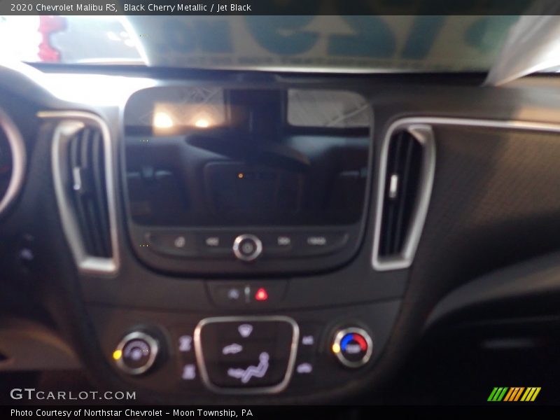 Black Cherry Metallic / Jet Black 2020 Chevrolet Malibu RS
