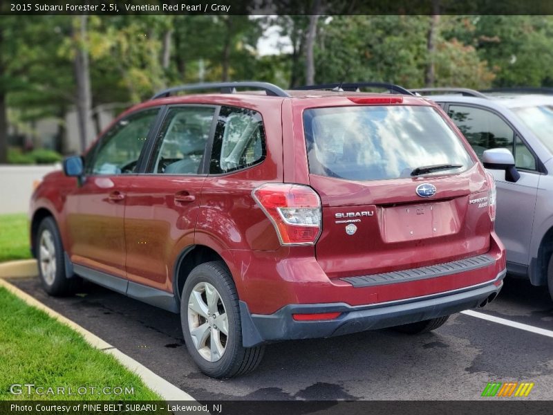 Venetian Red Pearl / Gray 2015 Subaru Forester 2.5i