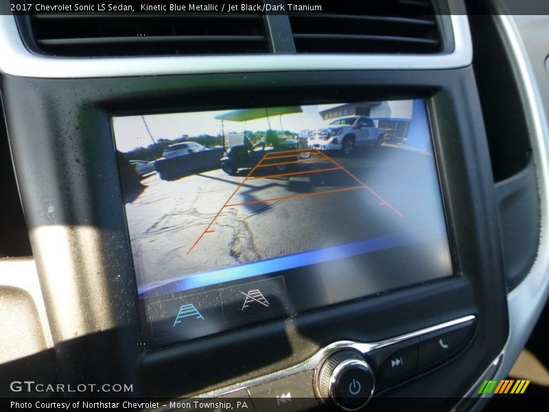 Kinetic Blue Metallic / Jet Black/Dark Titanium 2017 Chevrolet Sonic LS Sedan