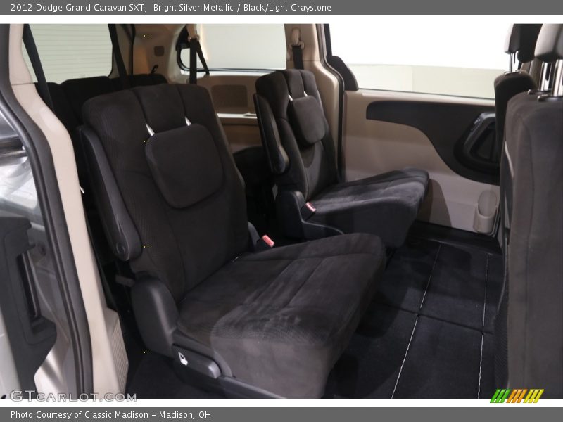 Bright Silver Metallic / Black/Light Graystone 2012 Dodge Grand Caravan SXT
