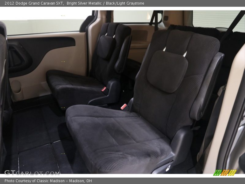 Bright Silver Metallic / Black/Light Graystone 2012 Dodge Grand Caravan SXT