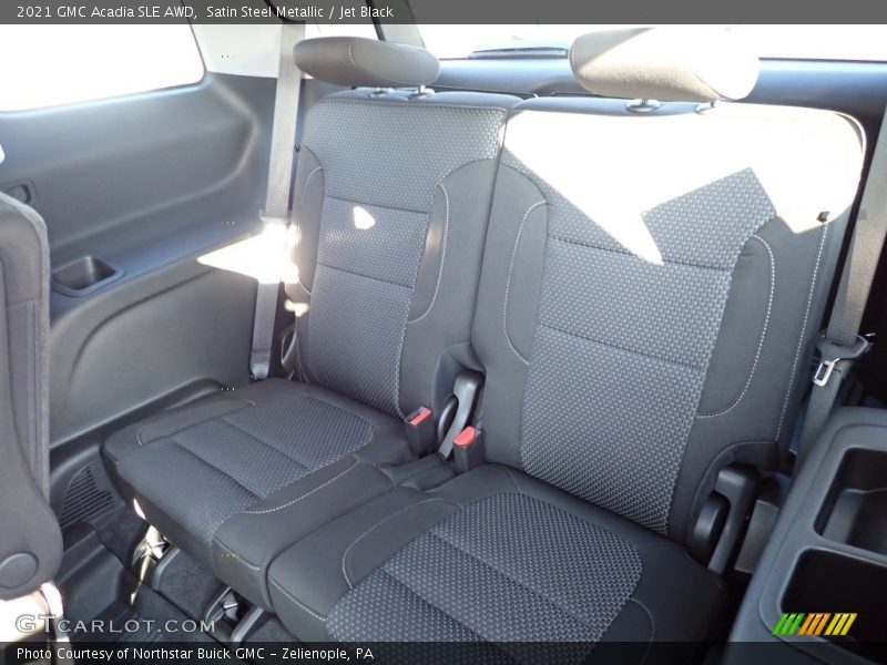 Satin Steel Metallic / Jet Black 2021 GMC Acadia SLE AWD