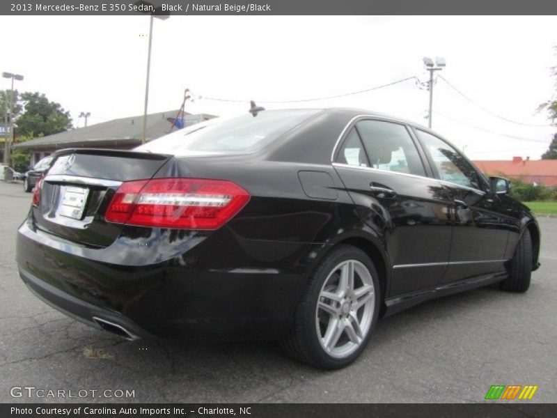 Black / Natural Beige/Black 2013 Mercedes-Benz E 350 Sedan