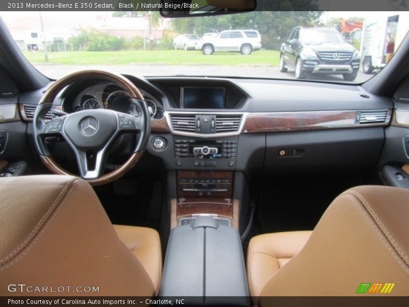 Black / Natural Beige/Black 2013 Mercedes-Benz E 350 Sedan