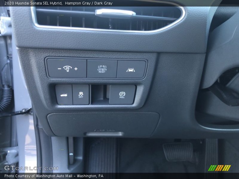Controls of 2020 Sonata SEL Hybrid