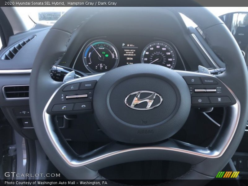  2020 Sonata SEL Hybrid Steering Wheel