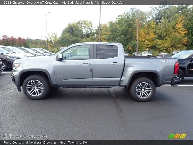  2021 Colorado WT Crew Cab 4x4 Satin Steel Metallic