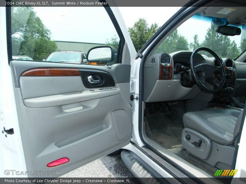 Summit White / Medium Pewter 2004 GMC Envoy XL SLT