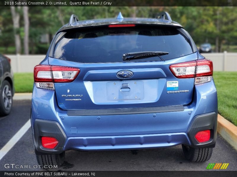Quartz Blue Pearl / Gray 2018 Subaru Crosstrek 2.0i Limited