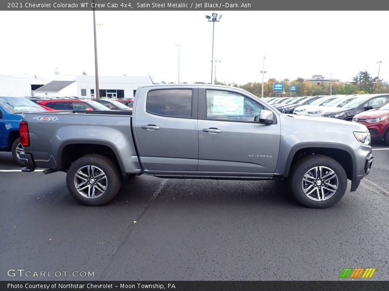  2021 Colorado WT Crew Cab 4x4 Satin Steel Metallic