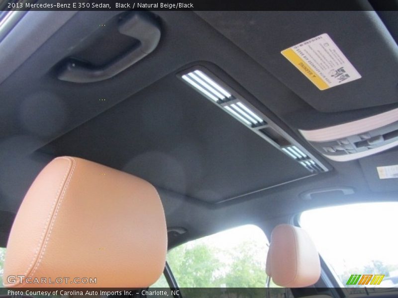 Black / Natural Beige/Black 2013 Mercedes-Benz E 350 Sedan