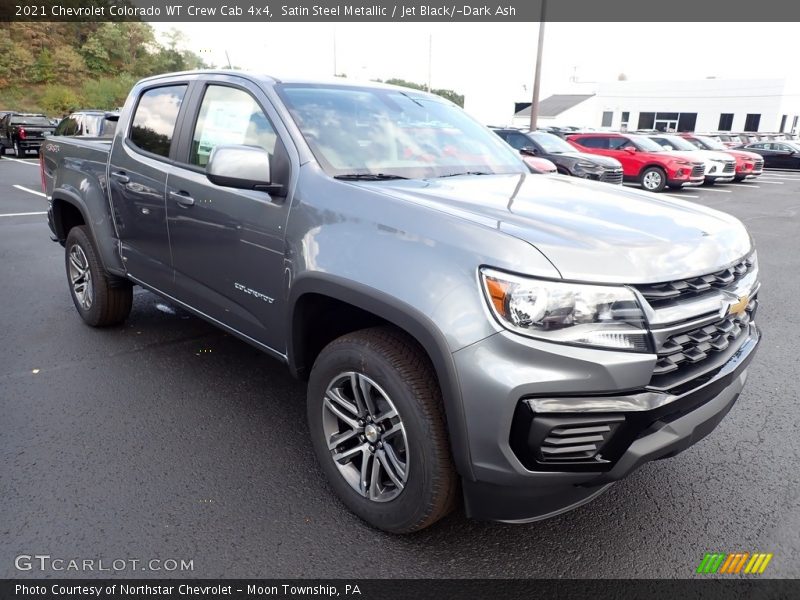  2021 Colorado WT Crew Cab 4x4 Satin Steel Metallic