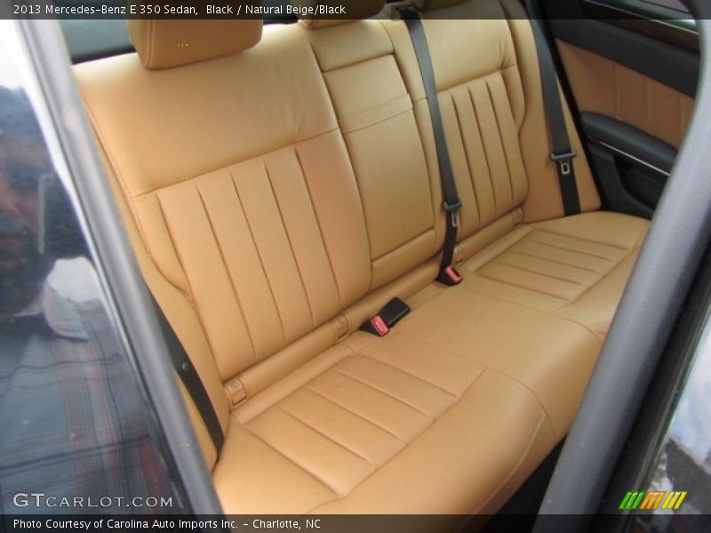 Rear Seat of 2013 E 350 Sedan