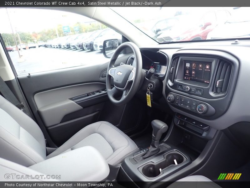  2021 Colorado WT Crew Cab 4x4 Jet Black/­Dark Ash Interior