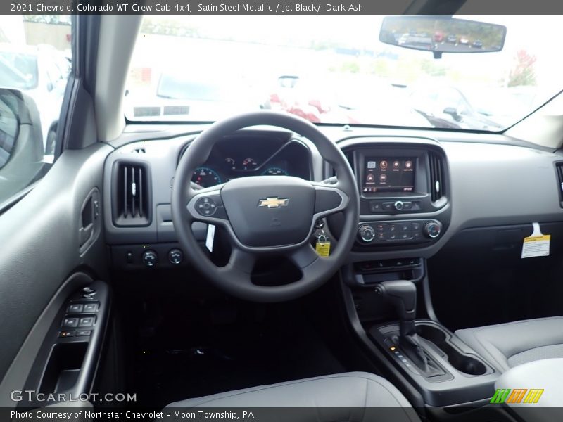 Dashboard of 2021 Colorado WT Crew Cab 4x4