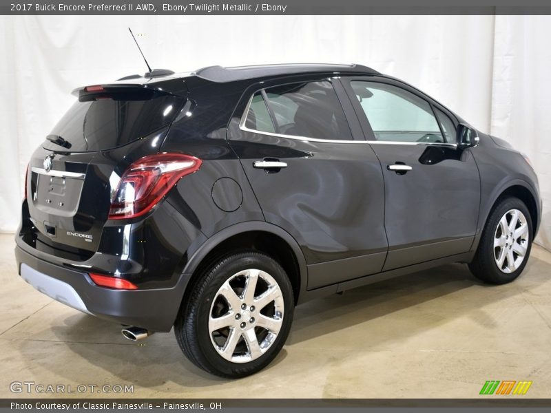 Ebony Twilight Metallic / Ebony 2017 Buick Encore Preferred II AWD