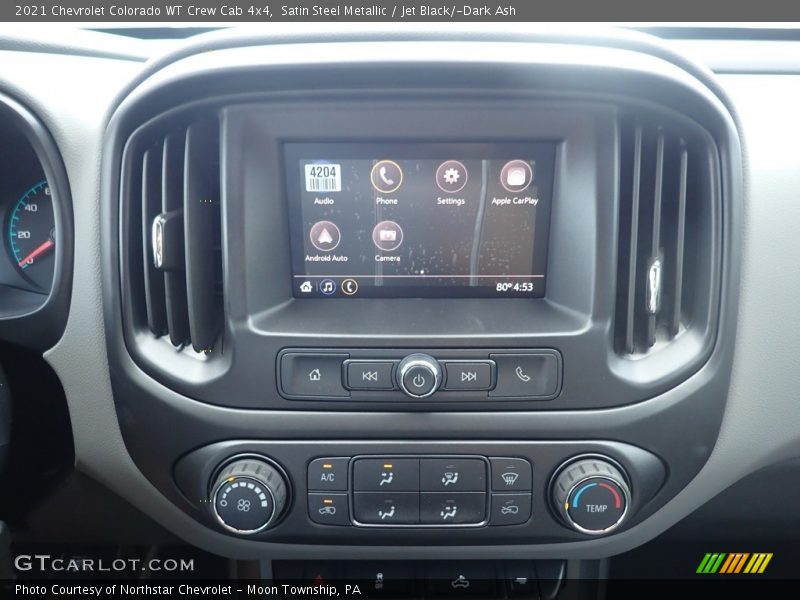 Controls of 2021 Colorado WT Crew Cab 4x4