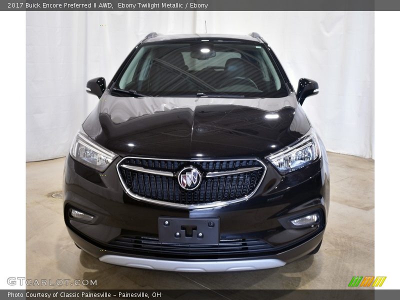 Ebony Twilight Metallic / Ebony 2017 Buick Encore Preferred II AWD