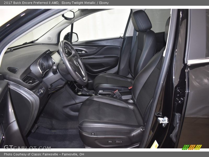 Ebony Twilight Metallic / Ebony 2017 Buick Encore Preferred II AWD