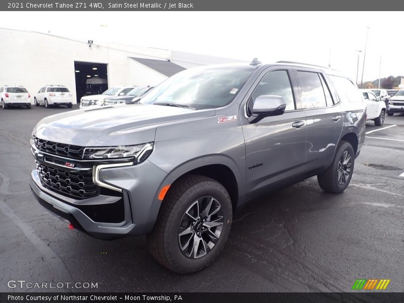 Front 3/4 View of 2021 Tahoe Z71 4WD