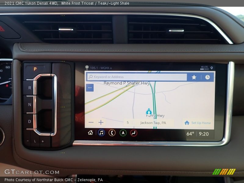 Navigation of 2021 Yukon Denali 4WD