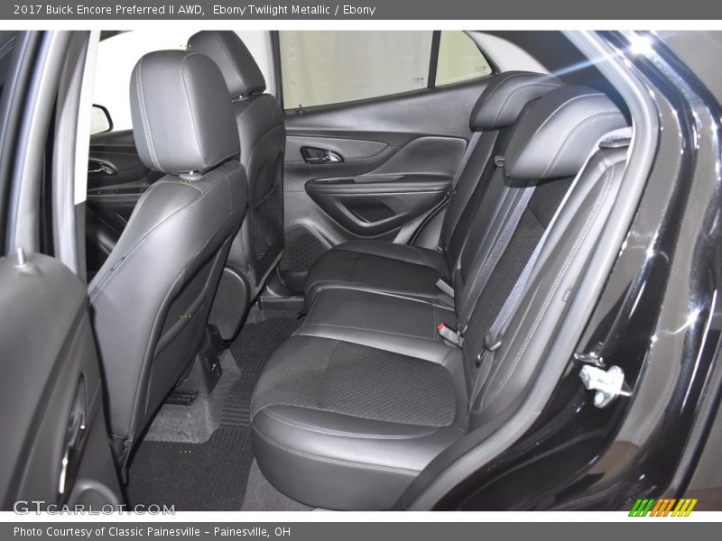Ebony Twilight Metallic / Ebony 2017 Buick Encore Preferred II AWD