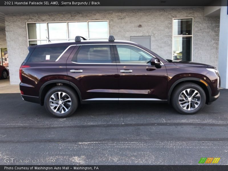  2021 Palisade SEL AWD Sierra Burgundy