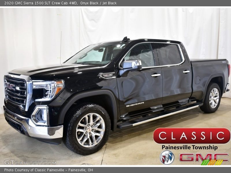Onyx Black / Jet Black 2020 GMC Sierra 1500 SLT Crew Cab 4WD