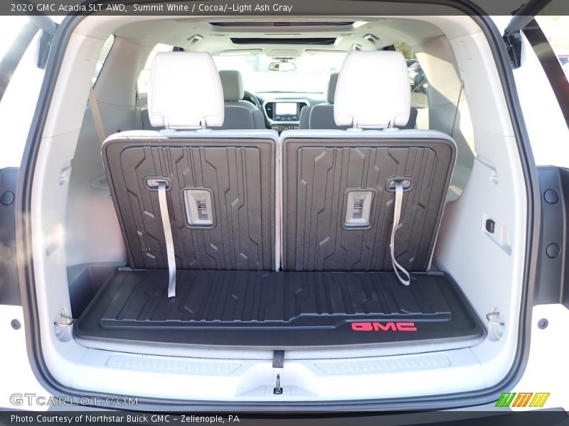 Summit White / Cocoa/­Light Ash Gray 2020 GMC Acadia SLT AWD