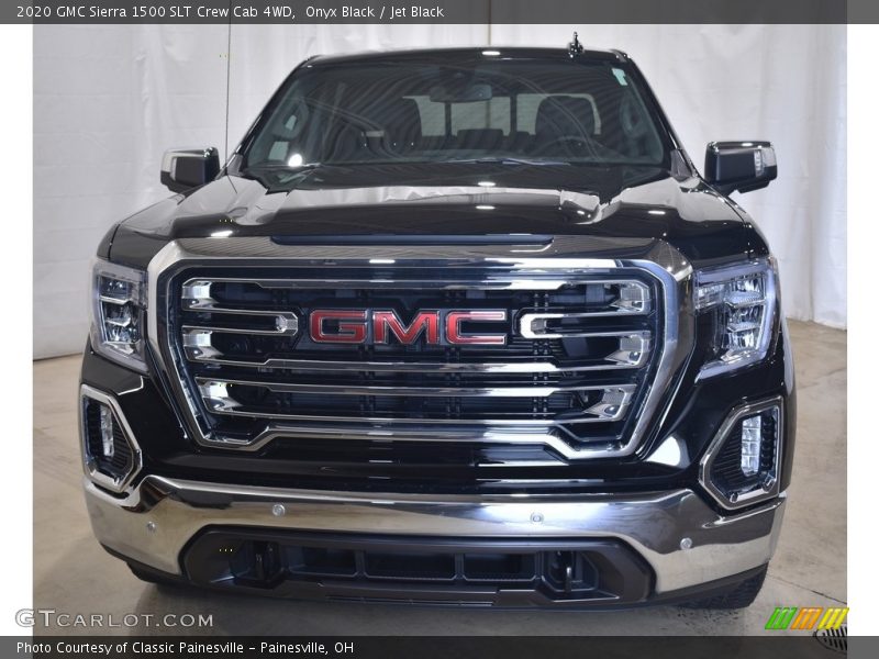 Onyx Black / Jet Black 2020 GMC Sierra 1500 SLT Crew Cab 4WD