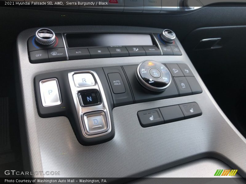 Sierra Burgundy / Black 2021 Hyundai Palisade SEL AWD