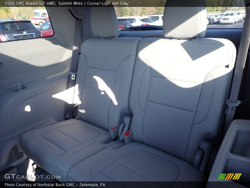Summit White / Cocoa/­Light Ash Gray 2020 GMC Acadia SLT AWD