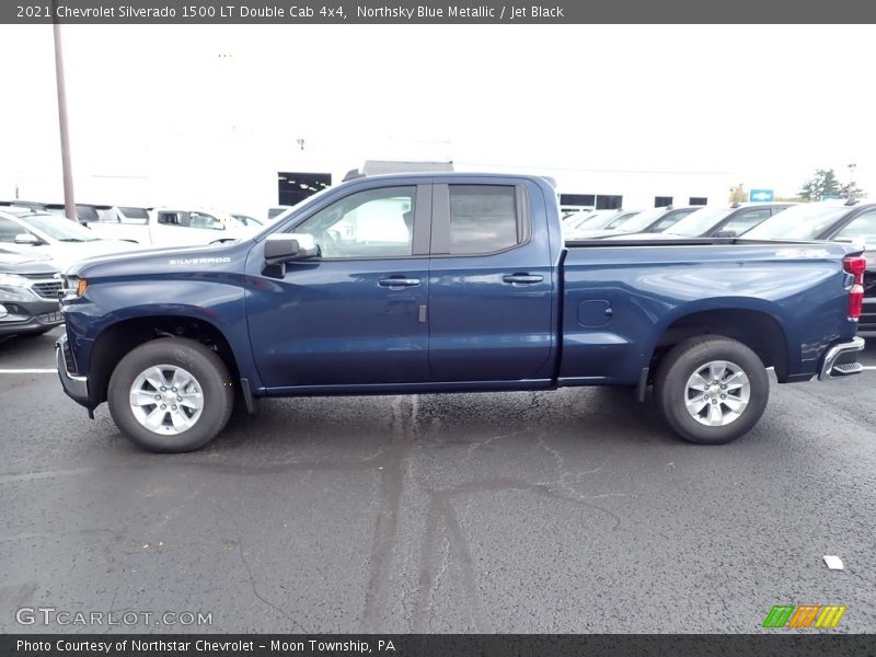  2021 Silverado 1500 LT Double Cab 4x4 Northsky Blue Metallic