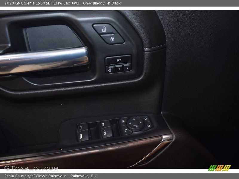 Onyx Black / Jet Black 2020 GMC Sierra 1500 SLT Crew Cab 4WD