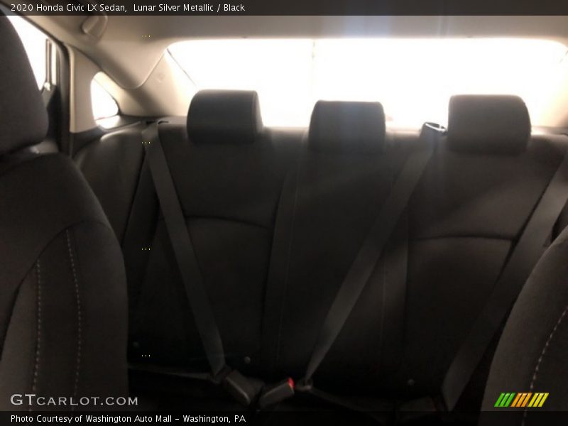 Lunar Silver Metallic / Black 2020 Honda Civic LX Sedan