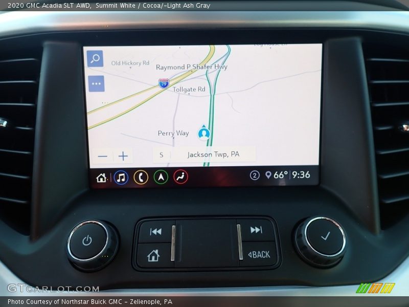 Summit White / Cocoa/­Light Ash Gray 2020 GMC Acadia SLT AWD