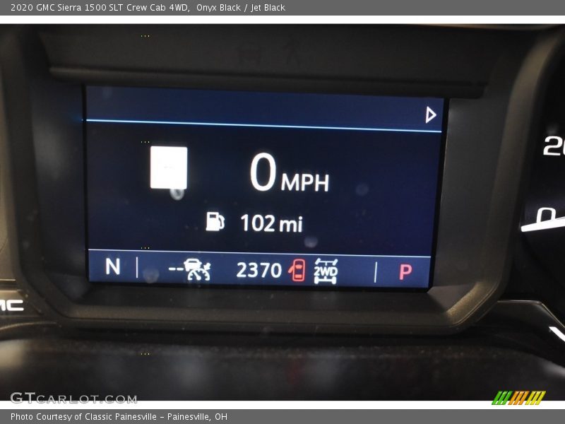 Onyx Black / Jet Black 2020 GMC Sierra 1500 SLT Crew Cab 4WD