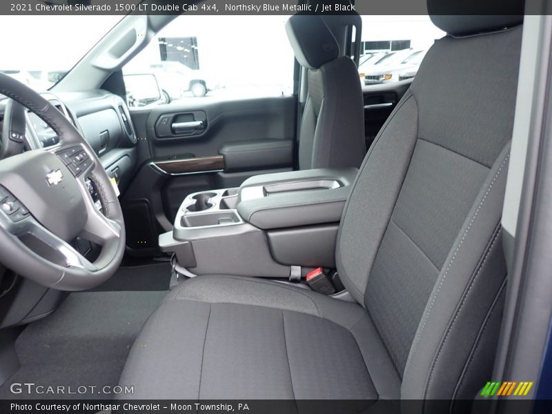 Front Seat of 2021 Silverado 1500 LT Double Cab 4x4
