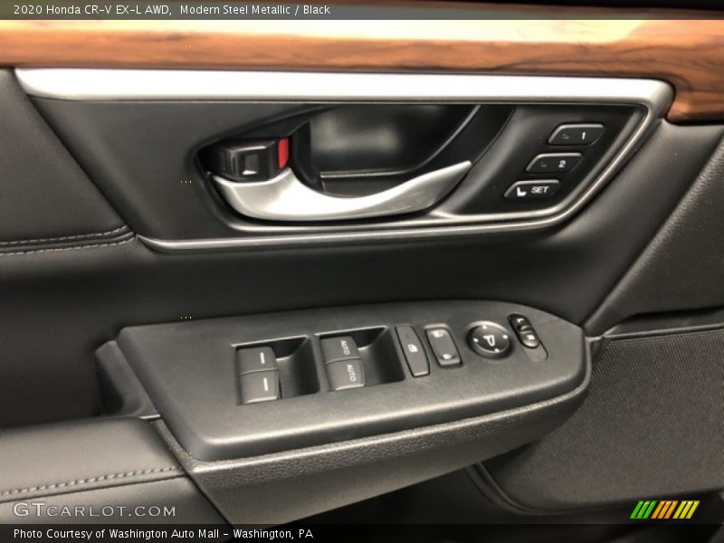 Modern Steel Metallic / Black 2020 Honda CR-V EX-L AWD