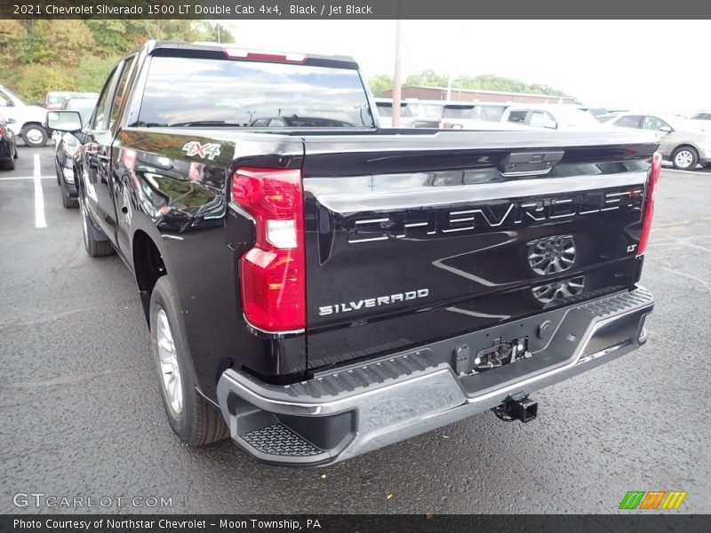 Black / Jet Black 2021 Chevrolet Silverado 1500 LT Double Cab 4x4