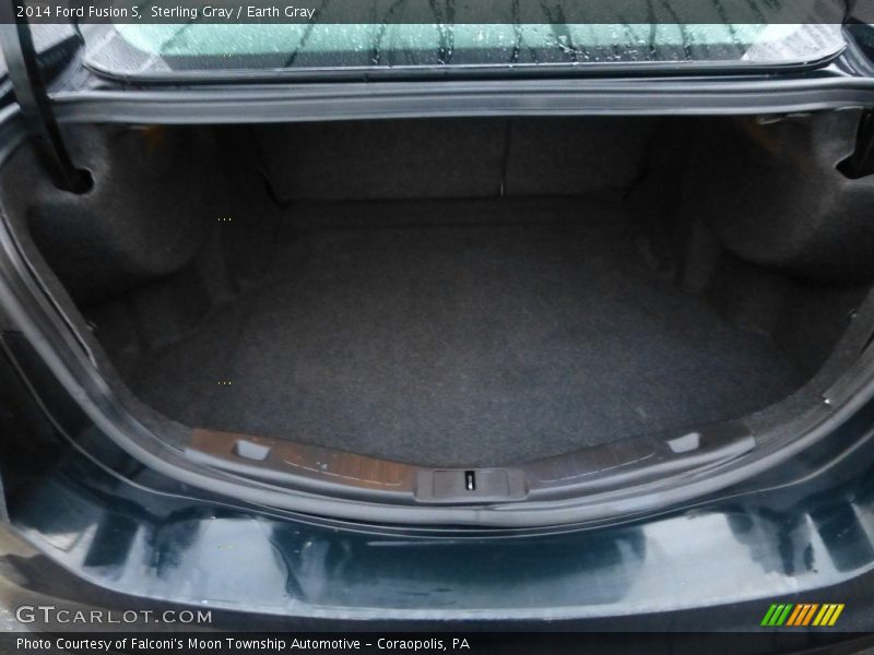 Sterling Gray / Earth Gray 2014 Ford Fusion S