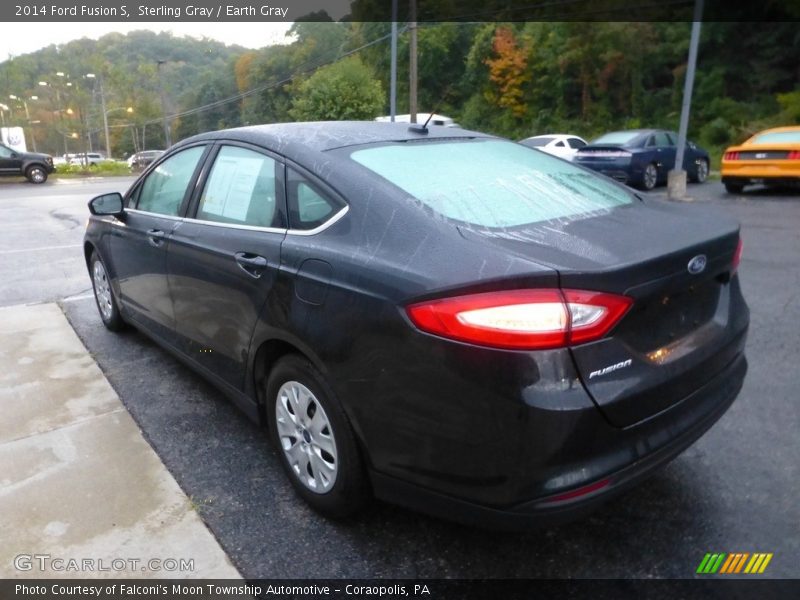 Sterling Gray / Earth Gray 2014 Ford Fusion S