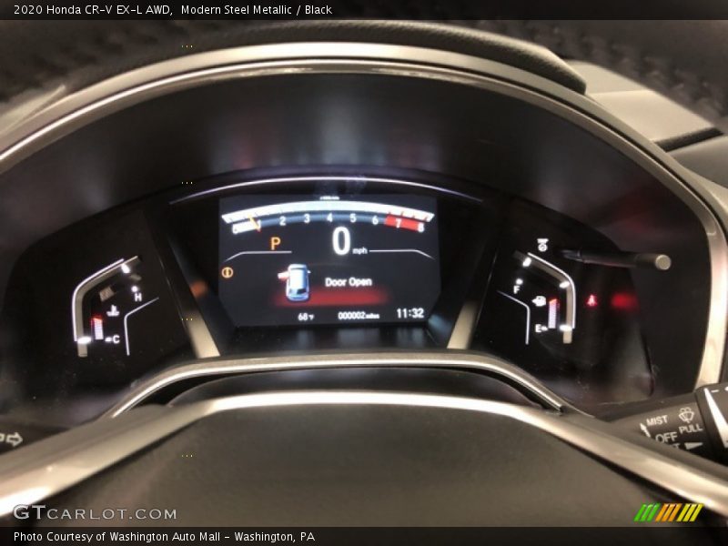 Modern Steel Metallic / Black 2020 Honda CR-V EX-L AWD
