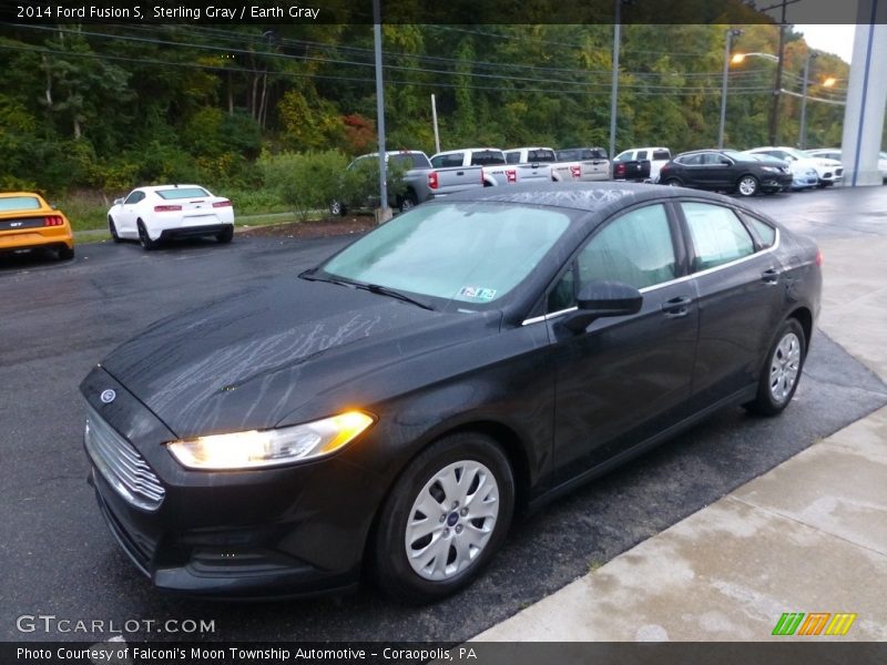 Sterling Gray / Earth Gray 2014 Ford Fusion S