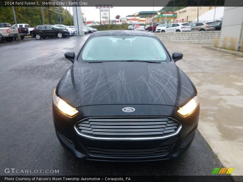 Sterling Gray / Earth Gray 2014 Ford Fusion S