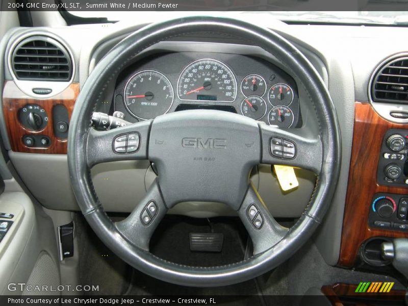 Summit White / Medium Pewter 2004 GMC Envoy XL SLT
